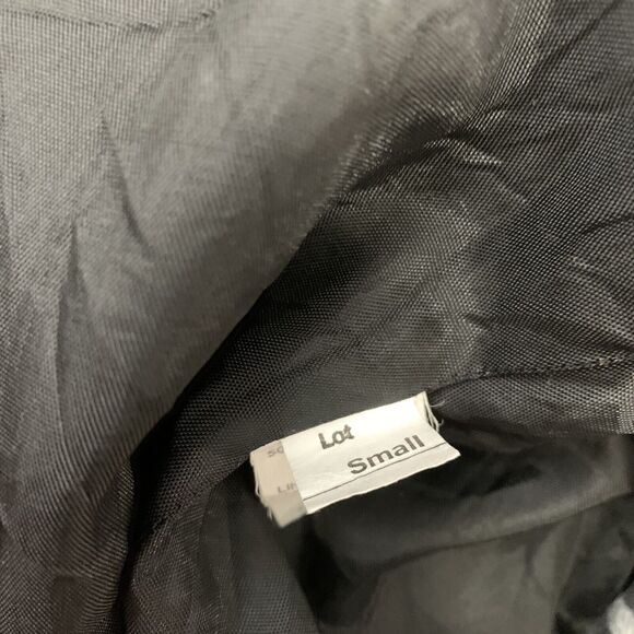 Vintage Womens Size Small Gray Plaid One Button Plaid Blazer Suit Coat Academia - Picture 8 of 8